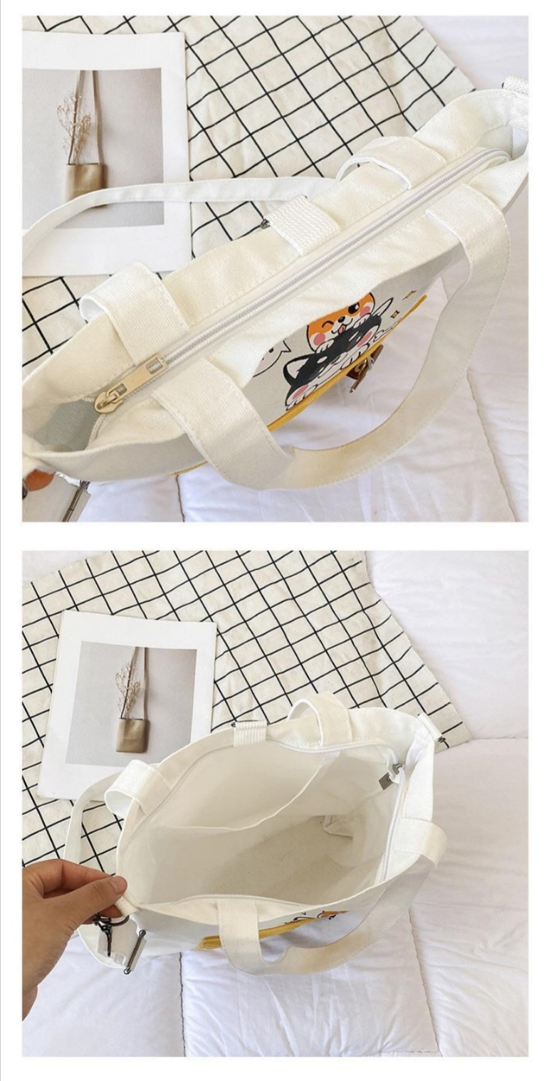 주산과암산 가방(검정)